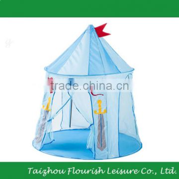 Light Blue Indoor Outdoor Circus Mongolian Play Tent For Children