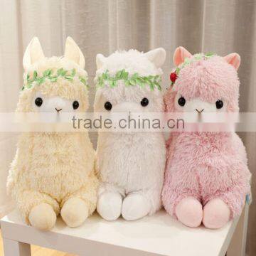 Plush Alpaca Toy/china Wholesale Colorful Fresh Alpacasso Plush Toy Alpaca Plush Toy photo-3