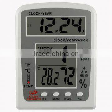 KT201 Digital Thermometer & Hygrometer/ Hygrothermograph