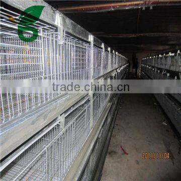 H type semi-auto poultry chicken cage