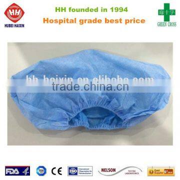 Heavy weight PP+PE disposable waterproof slip resistant shoe covers