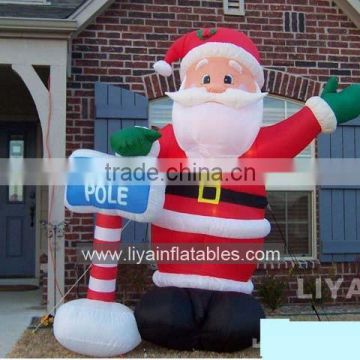 Giant High Quality commercial inflatable santa claus LY22040