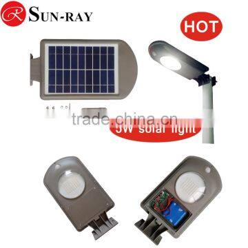 Epistar LED Light Source and IP65 IP Rating outdoor led solar residential street light