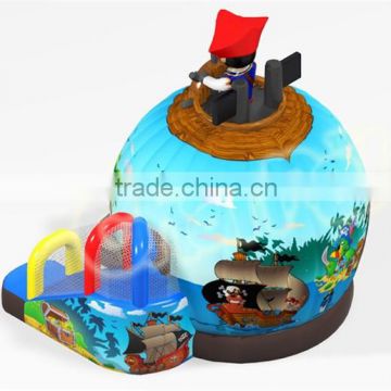 New design bouncer castle cupola bouncers,Captain Hook house,inflatable castle