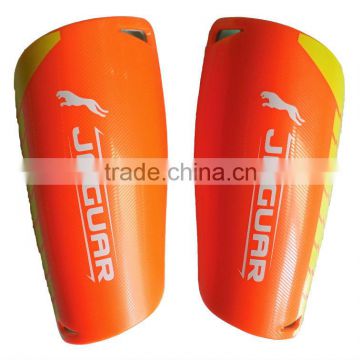 Sock Flake Football Shin Guards Orange