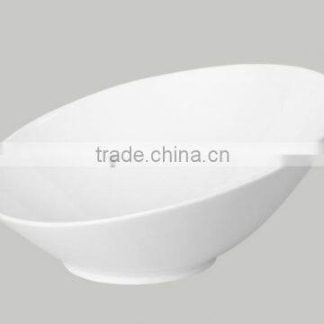 Dinnerware white ceramic fruit bowl, ceramic bowl factory, bowl gift