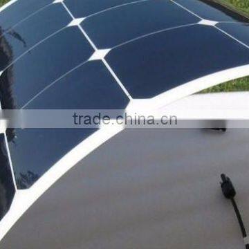 18V 100W Monocrystalline Semi Flexible Solar Panel photo-5