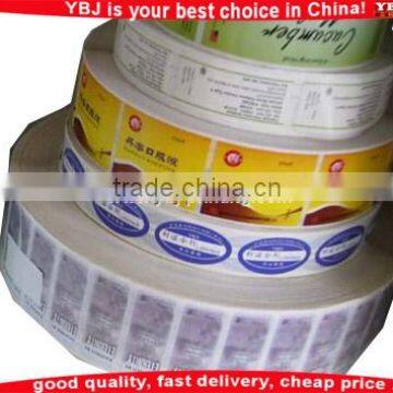 custom roll bottle label sticker plastic bottle sticker shampoo label sticker