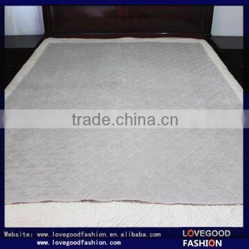 Modern&Minimalism Corduroy Patchwork Quilt Patterns Checks Single Bed Sheets photo-4