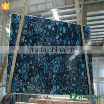 Blue Agate onxy marble slab