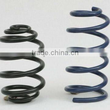 Retractable coil spiral spring