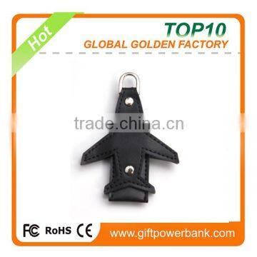 China Usb Factory Leather Airplane Usb Flash Drive Usb Disk photo-5