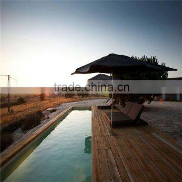 wood plastic composite fence panel crack-resistant best quality wood grain wooden decking