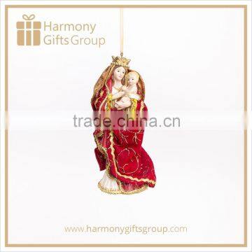 Resin Virgin Mary and Baby Jesus Statue Religious Statues