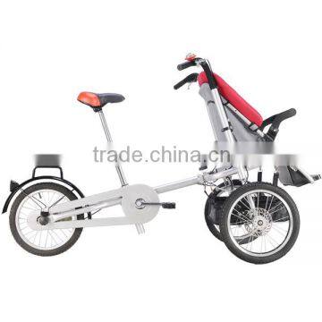 Fancy Baby Stroller Bike Tricycle Stroller Beisier Bike Mother Baby Stroller Bike photo-4