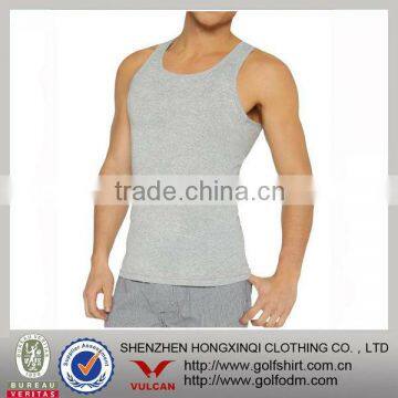 100% Combed cotton men's tank top