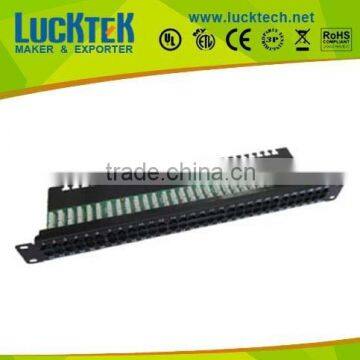 1U 60ports 8p4c RJ11 telephone panel