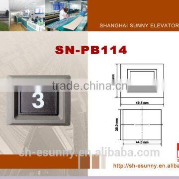 elevator parts push button/elevator push button/SN-PB114