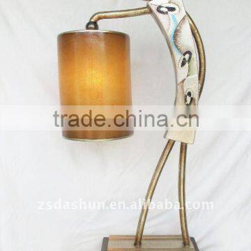 Exquisite antique desk lamp