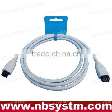 6 FT 9 to 9 PIN IEEE1394B iLINK FIREWIRE 800 CABLE