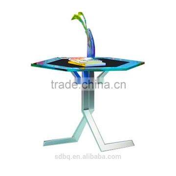 PT-M0504 cheap modern glass office furniture design new center table