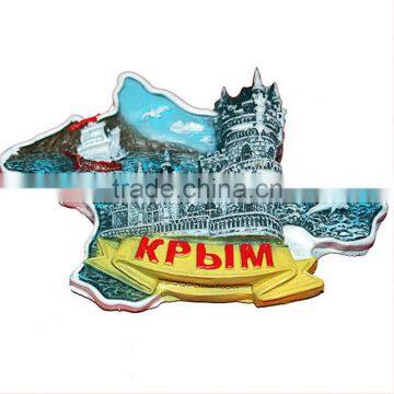 souvenir 3D 3D Map of Castle spain fridge magnet