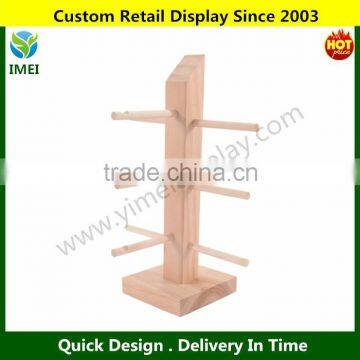 Wood Sunglasses Rack Holder Glasses Display Stand 3 Layers YM5-1318