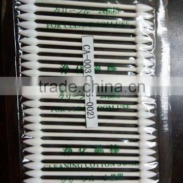 Tip/Round Top Disposable Cleanroom Cotton Swab, Customized Cotton Buds