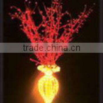 Colorful rope light LED 3D decor motif light