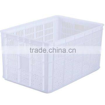 Big Volume Plastic Vegetable Fruit Crate With Wheels