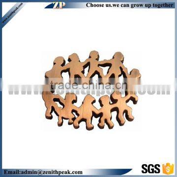 custom made cartoon metal logo brooch badge