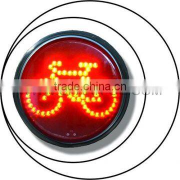 Bicycle Traffic Signal Light Red