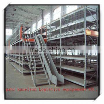 warehouse multi-layer steel mezzanine racks