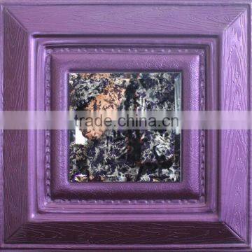 2016 New Building Material 3d Carved Leather Fire Resistant Decorative Wall Panel