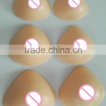 Triangle Shape Hot Selling Fake Sexy Silicone Breast Falsies for Male Cross Dressing or Female Breast Enhancements or Prosthesis photo-5