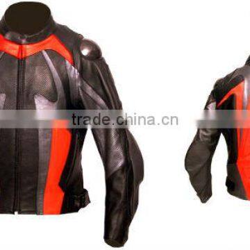 Customized Lether Motorbike Racing Jacket