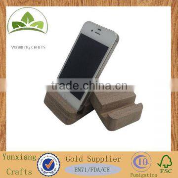 Phone wooden stand, walnut wood stand