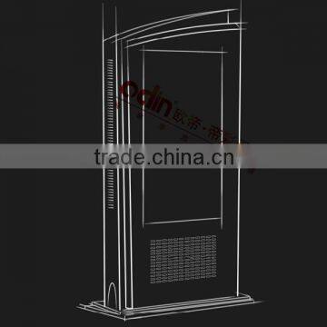 55 inch outdoor multimedia touch screen digital signage network wifi 3G android remote control