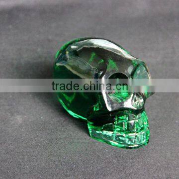 2014 crystal glass skull for decration or gift