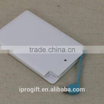 Free Logo Imprinted Ultra Thin Mobile Power Bank 2500mah photo-3