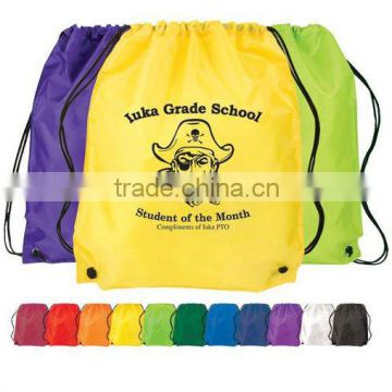 Promotional 210D nylon drawstring shoes bag