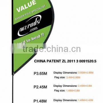 Advertising Promotion Beach Flag Pole photo-2
