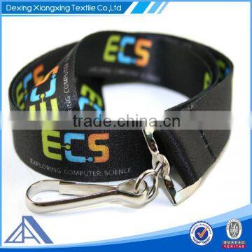 polyester sublimation printing neck lanyard