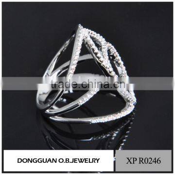 New Arrival Wedding 2016 Latest Design White Gold Ring for Women photo-6