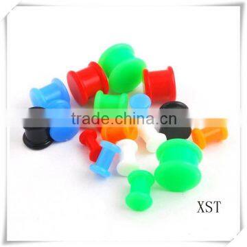 ear plug tunnel colorful ear safty plugs piercing jewelry