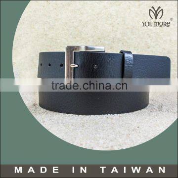 Top quality one ply wide cowhide belt