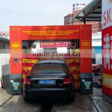 Automatic Car Wash Machine With 5 Brushes Washing Equipment System photo-2