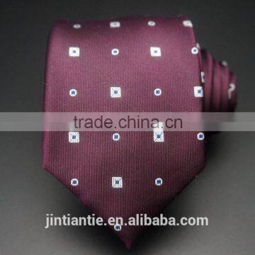 Cheap Colour Cheap Polka Dot China Silk Neckties for Business Man photo-4