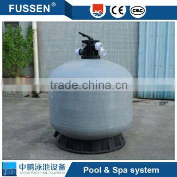 Water well industrial sand filter for swimming pool circulation system