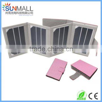 PU Leather Portable Solar Charger Newest Product